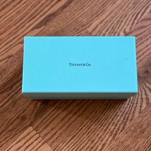 Tiffany & Co glasses case, cleaner, & original box
